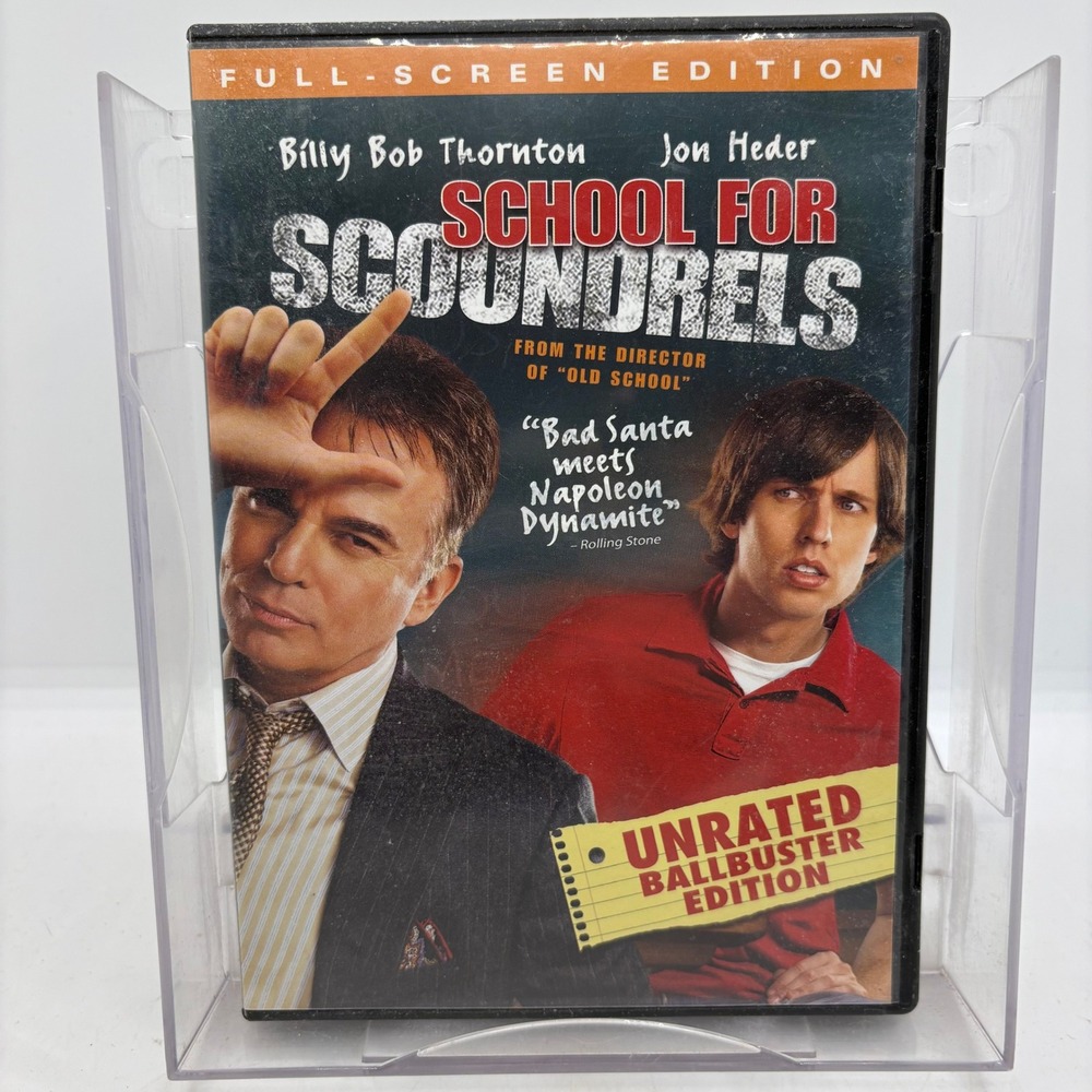 School for Scoundrels DVD Unrated Ballbuster Edition Billy Bob Thornton Heder